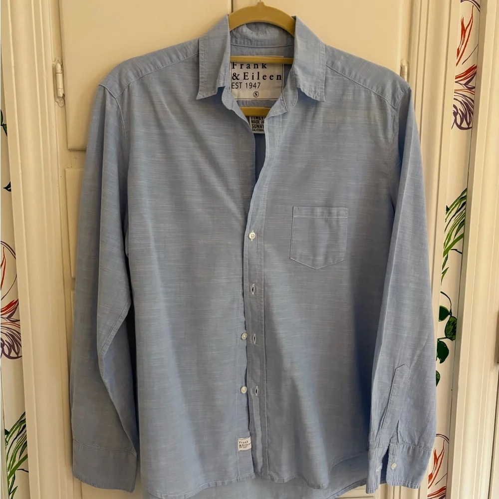 Frank and Eileen JOEDY BOYFRIEND BUTTON UP IN ITALIAN FLANNEL - Picture 3 of 4